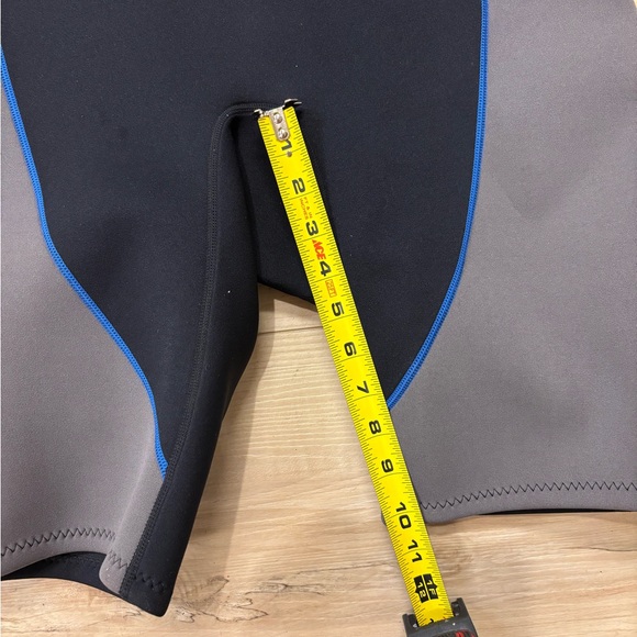Hobie by Stern’s Watersports Shorty Wetsuit Adult Men’s XL Black, Blue, and Gray - Picture 8 of 11